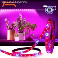 ✴LEX☽แถบ Grow USB เต็มรูปแบบ0.5เมตร1เมตร2เมตร3เมตรเทป2835 SMD สำหรับดอกไม้