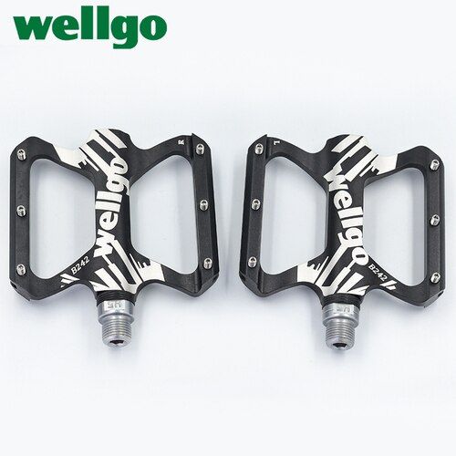 อะไหล่จักรยาน-wellgo-b242อลูมิเนียมอัลลอยเบาพิเศษปิดผนึก-bea-จักรยานภูเขาพับได้ถนนอะไหล่จักรยาน