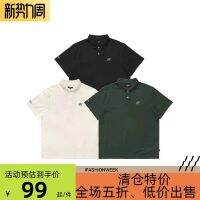 Golf Mens Korean Original Single Malbon Golf Lapel Sports Casual Breathable Ball Clothing Short-Sleeved T-Shirt