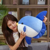 【A Great】 1ชิ้น35/50เซนติเมตร Kawaii Sunfish ของเล่นตุ๊กตาตุ๊กตายัดไส้ SoftFish PillowforGirls นอนของขวัญ