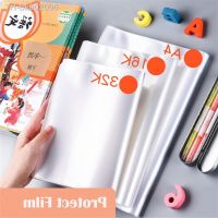 ❒☼✾ 5 Sheets A4 A5 B5 Textbook Notebook Covers Transparent Book Cover Waterproof Book Case Students Wrapping Films School tationery