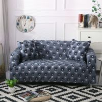 ✲◇✧ Geometric Sofa Cover Elastic Stretch Modern Chair Couch Cover Sofa Covers for Living Room Furniture Protector 1/2/3/4 Seater