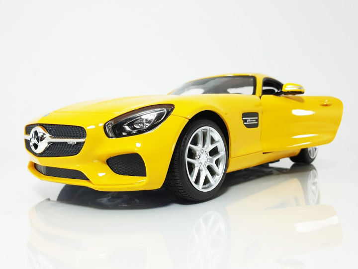 รถบังคับวิทยุ-rastar-74000-mercedes-amg-gt-อัตราส่วน-1-14-เปิดประตูด้วยมือ-วัสดุทำจากพลาสติกอย่างดี-รีโมทบังคับง่าย-สวยงามเสมือนของจริง-เล่นสนุก