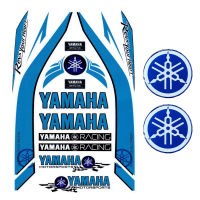 ชุดสติ๊กเกอร์ติดมอเตอร์ไซค์ Yamaha สะท้อนแสงและเจล3D สติกเกอร์โลโก้สำหรับยามาฮ่า