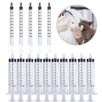 【JH】 20Pcs Reusable Syringe Gun Piller Dispenser for Draw Ink Dog Feeding Supplies Feeder