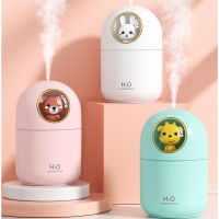 Mini Air Humidifi Diffus 300ml USB Car Air Freshener Air Purifier Essenti Oil Diffus Ambient Night Light For Home Offic