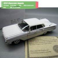 Arko เครื่องซีล1/32ระดับคลาสสิก1959 Chevrolet Impala รถยนต์โลหะหล่อแข็งของเล่นโมเดลสำหรับเป็นของขวัญของตกแต่งคอลเล็กชันเด็ก