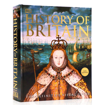 Imported English original history of Britain and Ireland illustrated history of Britain and Ireland DK visual guide to the development history of Great Britain British history Encyclopedia of popular science hardcover collection edition new edition