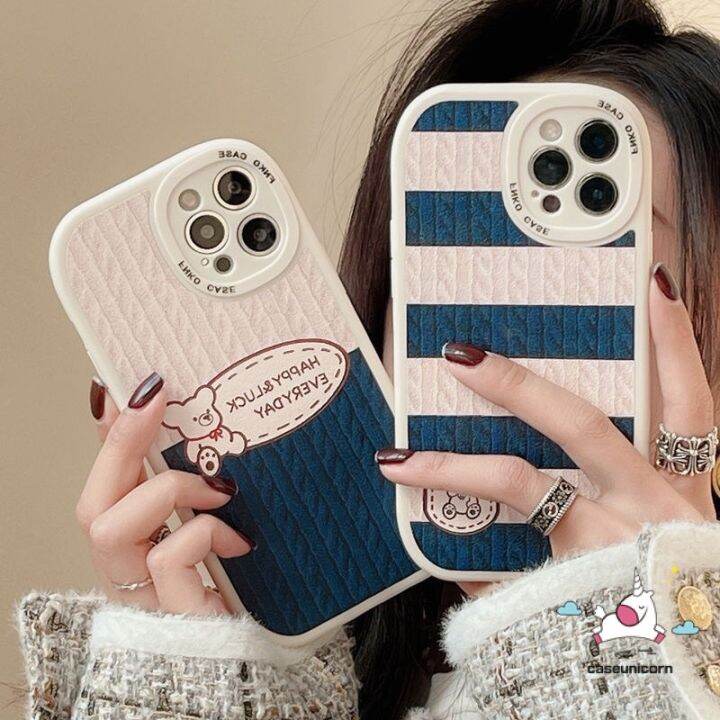 เคสโทรศัพท์มือถือ-แบบนิ่ม-ลายการ์ตูนหมีน่ารัก-สําหรับ-iphone-7-8-6-6s-14-13-12-max-xr-x-xs-2020