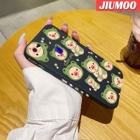 JIUMOO เคส OPPO R15 Pro ลายการ์ตูนหมูน่ารักของแท้,เคสโทรศัพท์ลวดลายขอบซิลิโคนน้ำเนื้อนุ่มคลุมทั้งหมดตัวปกป้องกล้องถ่ายรูปเลนส์เคสคลุมด้านหลัง