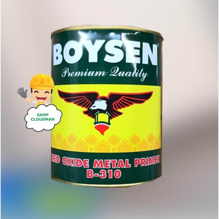 Boysen Metal Primer Red Oxide 310 Gallon 4 Liters 4L Lazada PH
