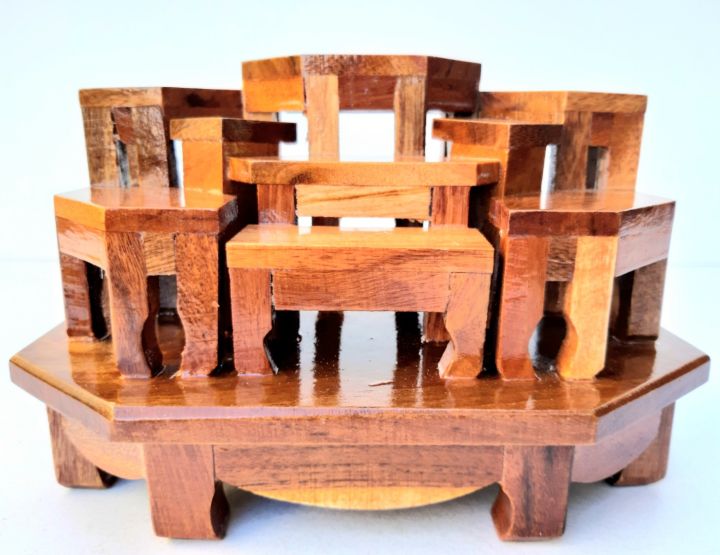 โต๊ะหมู่บูชา9-ขนาดจิ๋ว-หน้ากว้าง-18-ซม-สูง-11-5-ซม-ทำด้วยไม้แดง-งานฝีมือ-เล็กกะทัดรัด-สำหรับวางสิ่งสักการะบูชา