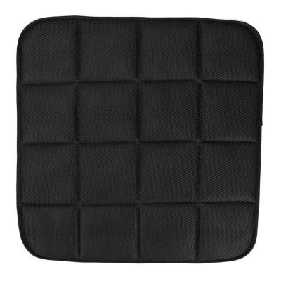 45 x 45cm Bamboo Charcoal Breathable Car Seat Cushion (Black)
