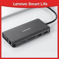 【LZ】▲  Lenovo Tipo-C expansão dock HDMI/VGA adaptador RJ45 porta de rede Apple Thunder 3 leitor de cartão LX0801 X270