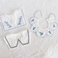 ❄ 3Pcs Summer Thin Cotton Gauze Bib Infant Baby Absorbent Drooling Saliva Towel Child Cute Accessories Kid Supplies Japanese Style