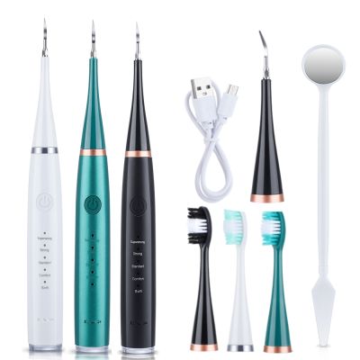 hot【DT】 Electric Scaler Teeth Whitening Cleaning With Toothbrush Calculus Remover Oral Irrigator Cleaner