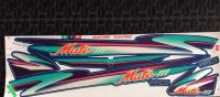 สติกเกอร์ YAMAHA MATE-111 สีน้ำเงิน ปี 1997 สีสวยคุณภาพดี ราคาถูก