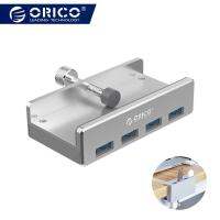 ORICO คลิป 4 พอร์ต USB 3.0 HUB อะลูมิเนียมอัลลอยแบบพกพาขนาด Travel ฮับชาร์จไฟ Station สำหรับแล็ปท็อปการ์ดรีดเดอร์ SD