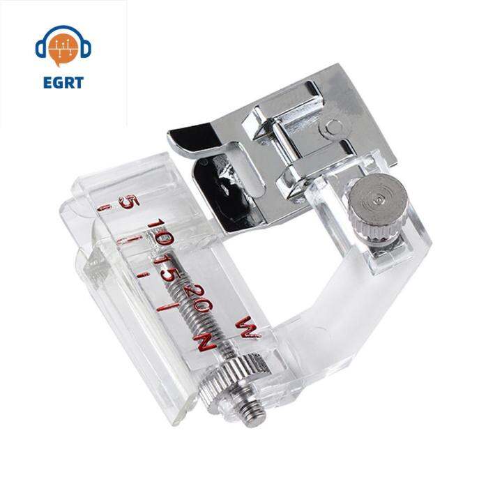 EGRT High Quality Snap on Attachment Presser Foot Bias Tape Sewing