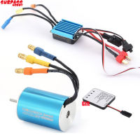 RC 2435 4500KV Sensorless Brushless มอเตอร์ที่มี25A ESC ที่มี LED การ์ดการเขียนโปรแกรมสำหรับ116 118 RC รถยนต์รถบรรทุก