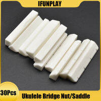 30pcs BUFFALO Bone กีตาร์สะพาน NUT Saddle สำหรับ4 String Eagle MINI กีตาร์ดนตรีเครื่องสายกีตาร์อุปกรณ์เสริม