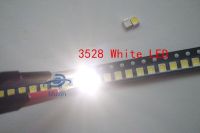 【】 First Follow Shop หลอดไฟ LED 3528 SMD 100ชิ้น PLCC2ชิปขาว PLCC4สว่างเป็นพิเศษบน7-8LM 3V 20mA โคมไฟ1210 LED ไดโอดเปล่งแสง