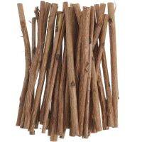 【YF】■  100PCS Sticks Wood Log Twigs Crafts Branches Stick Props Vase Filler Supplies