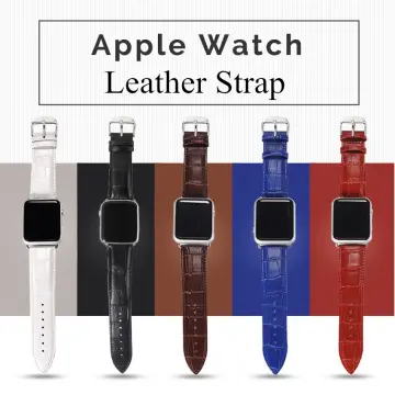 Leather+Metal Strap For Apple Watch Ultra 8 7 45mm 41mm Men/Women