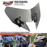 Motosikal Cermin Depan Motosikal untuk YAMAHA MT-09 SP FZ-09 2017 2018 2020 Skrin Angin Angin Deflectors Motosikal Cover FZ09 MT09