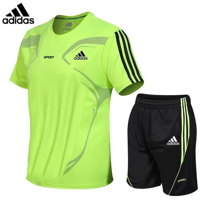 ของแท้อย่างเป็นทางการ-กระเป๋าadidas-official-store-อาดิดาสเสื้อผ้าใหม่กีฬาบาสเกตบอลชายเสื้อผ้าวิ่งออกกำลังกายฤดูร้อนอย่างรวดเร็วแขนสั้นและ