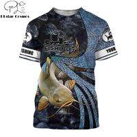 2023 In stock Summer   Cool Summer Men T-shirt Catfish Fishing  3d Printing Harajuku Short Sleeve t Shirt Unisex Casual Tee Tops Tx232  t shirt，Contact the seller to personalize the name and logo