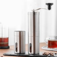 Stainless steel hand coffee grinder เครื่องบดกาแฟมือสแตนเลส เครื่องบดกาแฟมือ ที่บดกาแฟแบบมือหมุน สำหรับเมล็ดบดกาแฟ อุปกรณ์ร้านกาแฟ