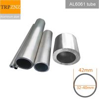 Aluminum round tube 6061 outer diameter 42mm inner 32-40mm wall 1mm-5mm Hard straight aluminum seamless pipe thin thick wall Wires Leads Adapters