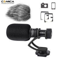 Comica CVM-VM10II Mini Video Microphone Directional Interview Recording Mic for Canon Nikon DSLR Camera for Smartphones