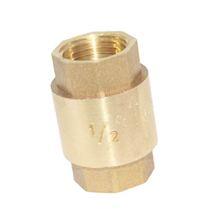 1/2'' NPT Brass Internal Threaded Air Compressor Check Valve Spring