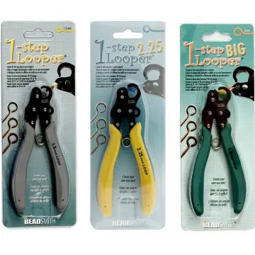 The Beadsmith 1-Step Looper Pliers, 3mm, 24-18g Craft Wire