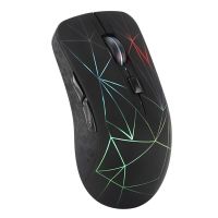 Bluetooth Wireless Mouse 2 In 1 Cordless Bluetooth 5.0 + 2.4Ghz Mouse Rechargeable Gaming Mouse Basic Mice