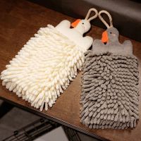 【CC】 Bathing Hand Cartoon Super Absorbent with Hanging Cleaning Dishcloth