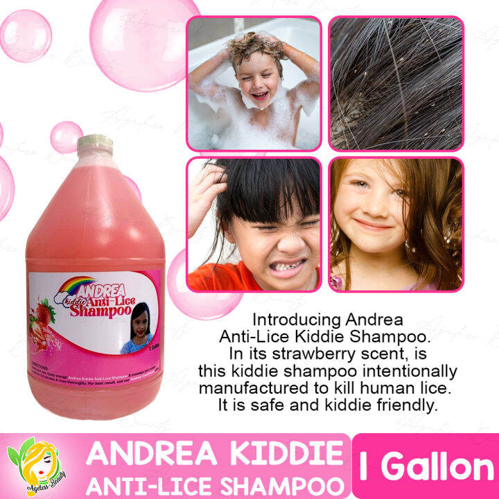 Andrea AntiLice Kiddie Shampoo 1 Gallon Strawberry Scent Lazada PH