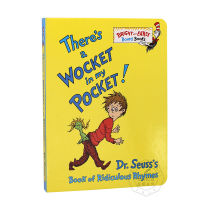 Dr Seuss, Dr. Seuss there S a wocket in my pocket original English Picture Book Childrens book cardboard book Liao Caixing recommends English Enlightenment for children aged 2-5