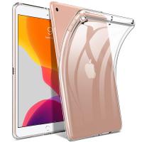 Case สำหรับ Apple New iPad 10.2 นิ้ว Case COVER บางเฉียบ Soft TPU CLEAR Case สำหรับ New iPad 10.2/New iPad 10.2 2019 RELEASE