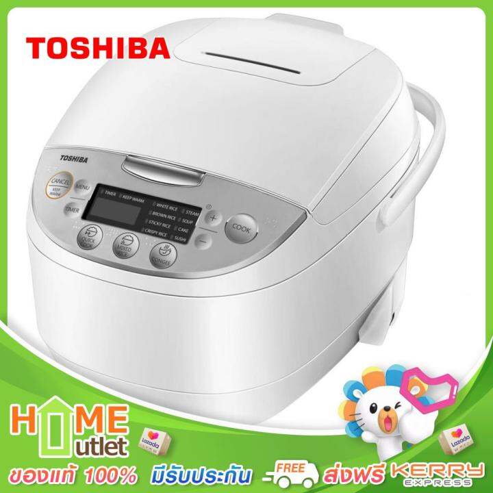 toshiba-หม้อหุงข้าวดิจิตอล-1-8-ลิตร-เคลือบสารกันติด-สีขาว-รุ่น-rc-t18dr1