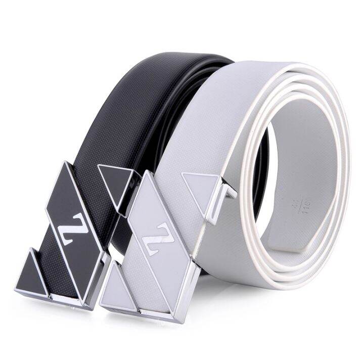 white-mens-belt-leather-smooth-buckle-belt-wild-young-belly-belt-male-personality-korean-version-of-the-tide