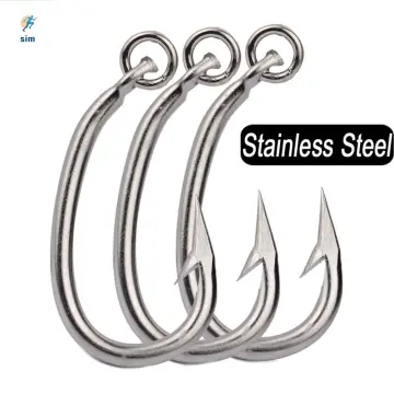 5pcs/pack Long Line Clips Stainless Steel Snap Swivel Longline