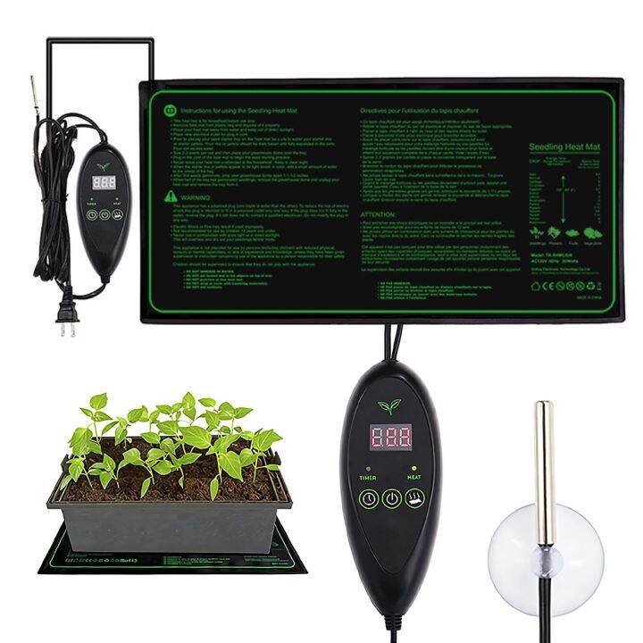 【YF】 Heating Mats Pad with Temperature Controller for Plant Hydroponic