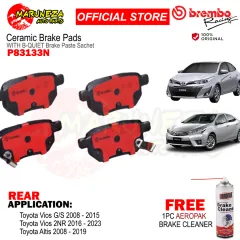 Brembo Brake Pads (P83165N) Toyota Vios 1.3, Yaris 2013 - 2023