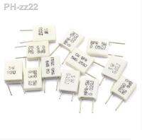 10pcs BPR56 5W 0.1 0.15 0.22 0.25 0.33 0.5 Ohm Non-inductive Ceramic Cement Resistor 0.1R 0.15R 0.22R 0.25R 0.33R 0.5R No Sense