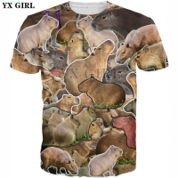 Animal Fashion 2023！New！3D Musim panas Pria dan Wanita Cetak T-shirt 2023 High quality products （Freeprinting of names）