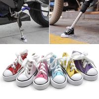 2023 NEW Motorcycle Side Stand Funny Cute Mini Shoe Bicycle Foot Support Motor Bike Kickstand 7.5cm Toy Accessories