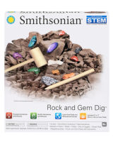 Smithsonianz Rock N Gem Dig ของเล่นวิทยาศาสตร์